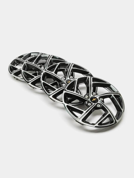 Колпаки на диски комплект 4 шт Tracker, Espero, Damas, Lacetti, Cobalt, Spark
