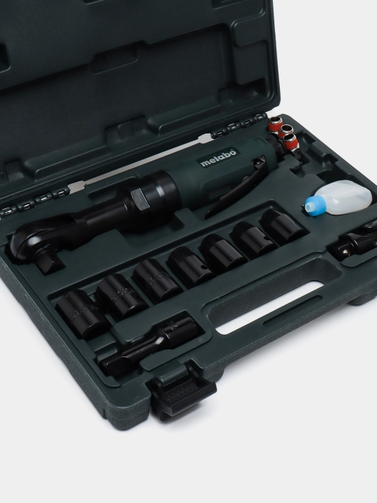 Пневматический гайковерт с трещоткой Metabo DRS 68 SET 1/2"