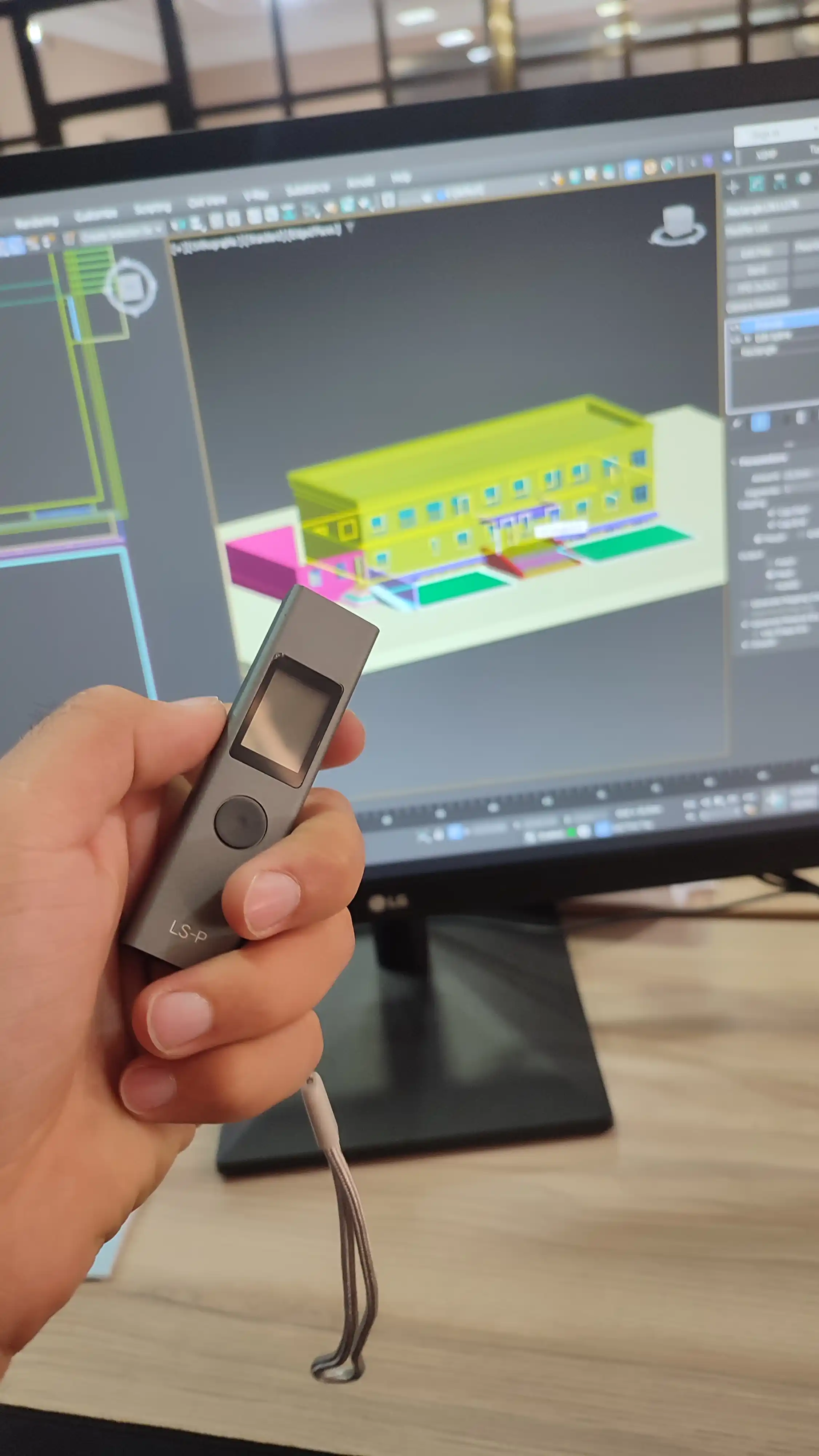 Xiaomi AtuMan Duka ta'mirlash va qurish uchun lazerli lenta o'lchovi