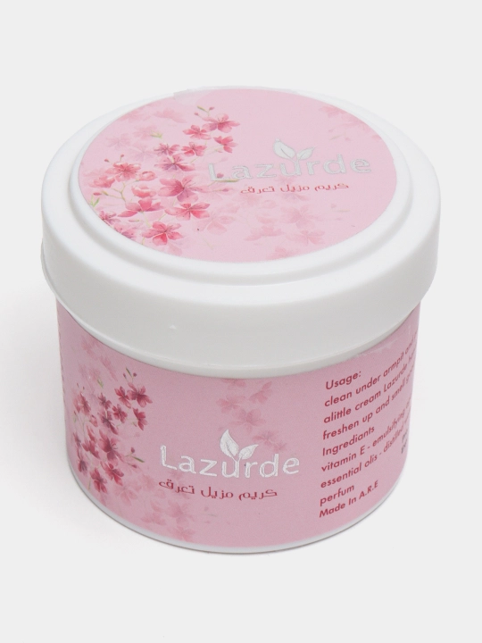 Lazurde antiperspirant dezodorant kremi, ter hidi uchun, 50 gr