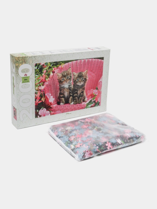 Мозаика "Puzzle" 2000 "Милые котята", 84044 q0000051076 - 