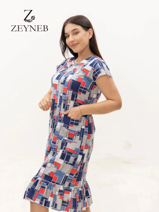 Ayollar uchun uy xalati, 100% toza paxta, yozgi