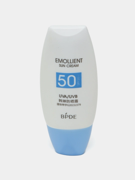 Quyoshdan himoya qiluvchi krem, yuz va tana namlovchi, suvga chidamli, SPF 50 PA++