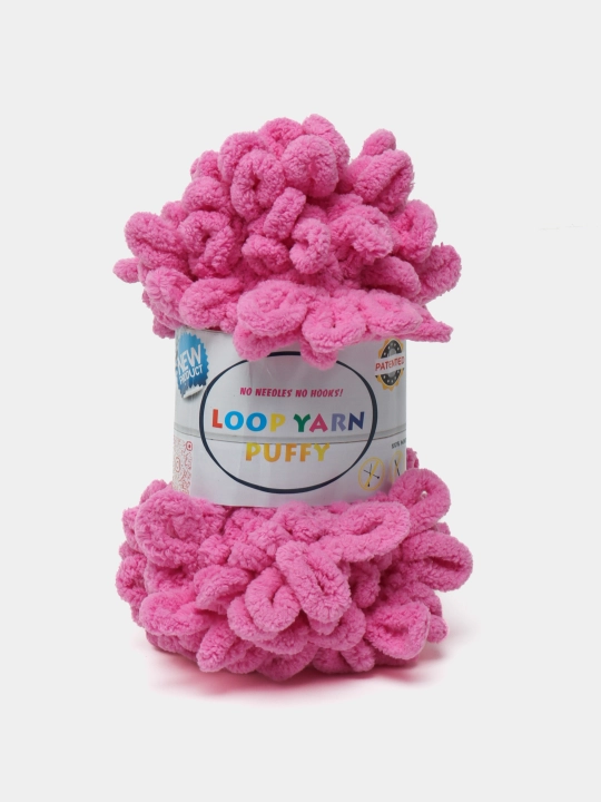 Пряжа Loop Yarn, с большими петельками, 100 г, +, - 9 м