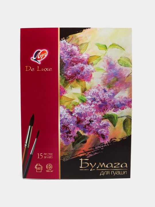 Guash qog'ozi "LUX" 32C 2080-08 papkada, A3, 15 varoq q0000019239 - 
