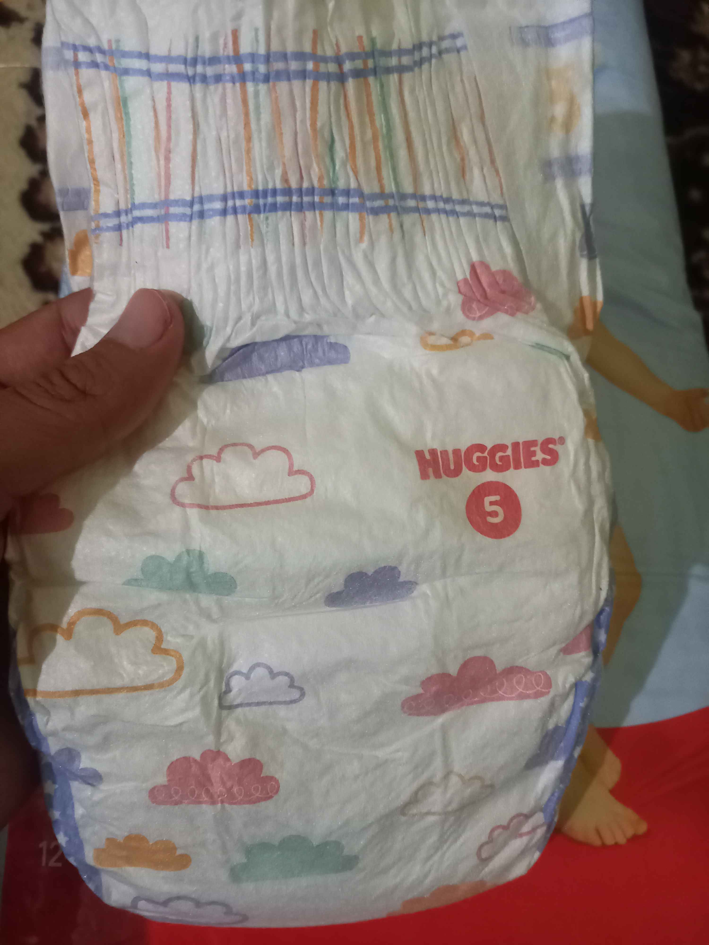 Подгузники Huggies Ultra Comfort для мальчиков 12-22кг, 5 размер, 64шт