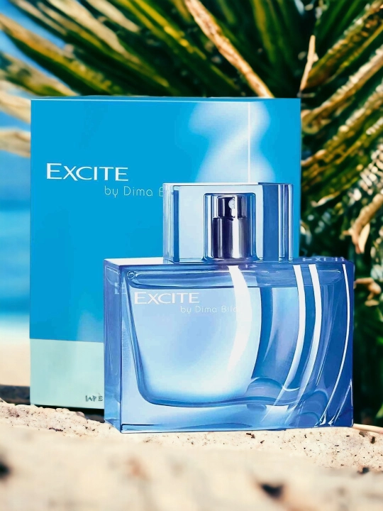 Туалетная вода для мужчин Excite by Dima Bilan, свежесть моря, 75 мл - 