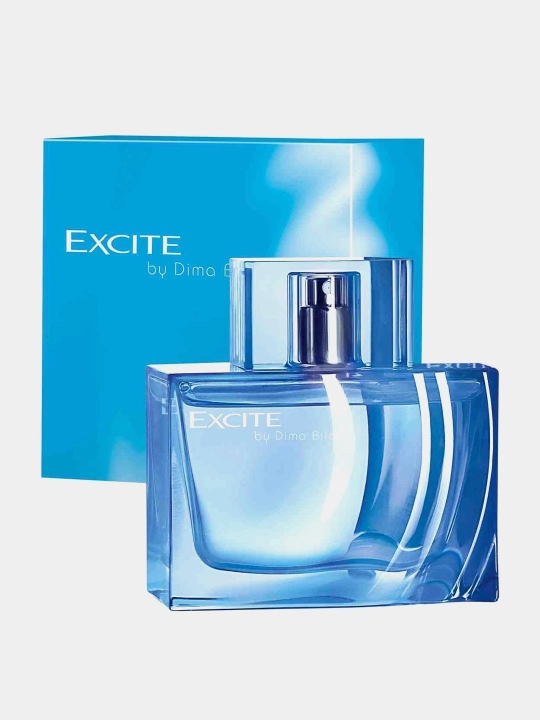 Туалетная вода для мужчин Excite by Dima Bilan, свежесть моря, 75 мл