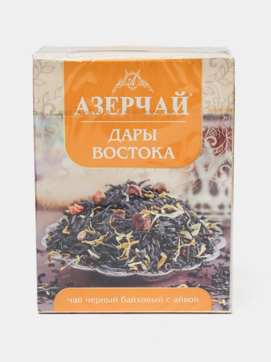 Qora choy bayxli AZERCHAY Sharq sovg'alari, 90 gr