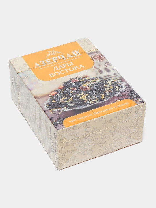 Qora choy bayxli AZERCHAY Sharq sovg'alari, 90 gr