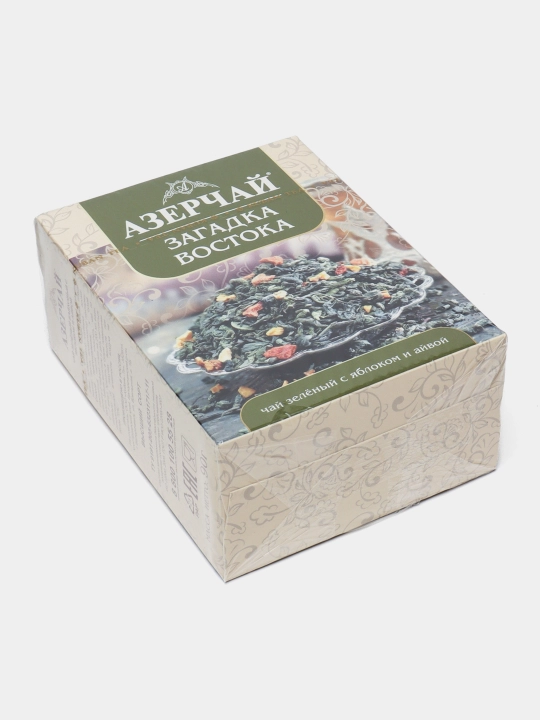 Xitoy ko'k choyi AZERAY Sharq topishmog'i, olma va behi mevali, 90 gr