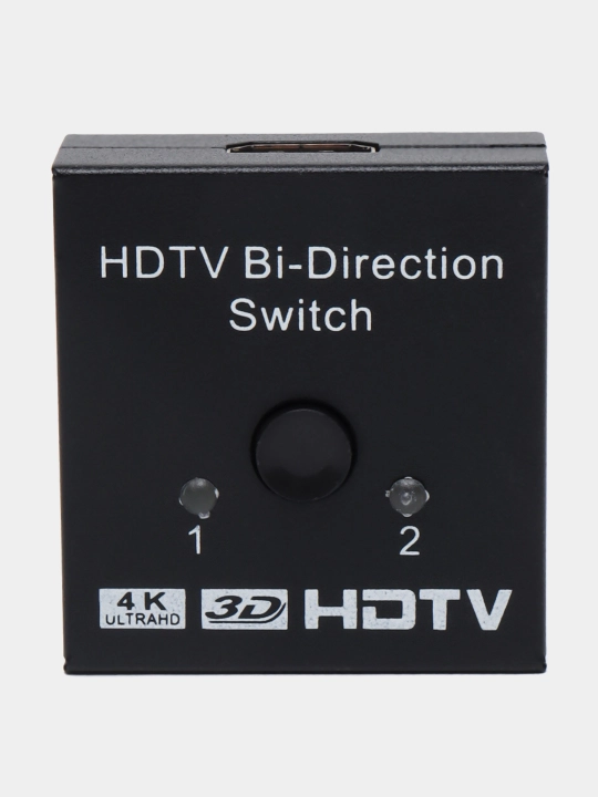 Adapter HDMI switch video ikkita monitorlarga ketma-ketlikda o'tkazuvchi