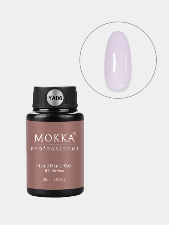 Жидкий полигель для ногтей, гель лак для наращивания и ремонта MOKKA