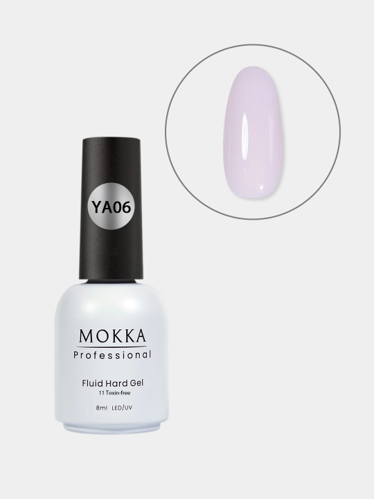 Жидкий полигель для ногтей, гель лак для наращивания и ремонта MOKKA