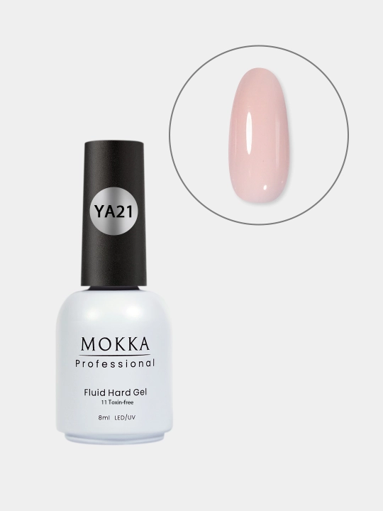 Жидкий полигель для ногтей, гель лак для наращивания и ремонта MOKKA