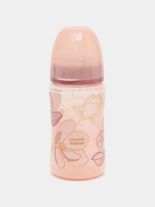 Kolikaga qarshi keng og'izli butilka Easy Start-GOLD, 240 ml, PP