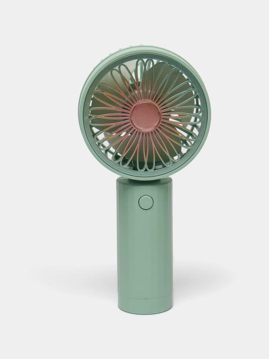 Mini ventilyator, qo'lda ishlaydigan, USB portativ, stolda turadigon, ixcham - 