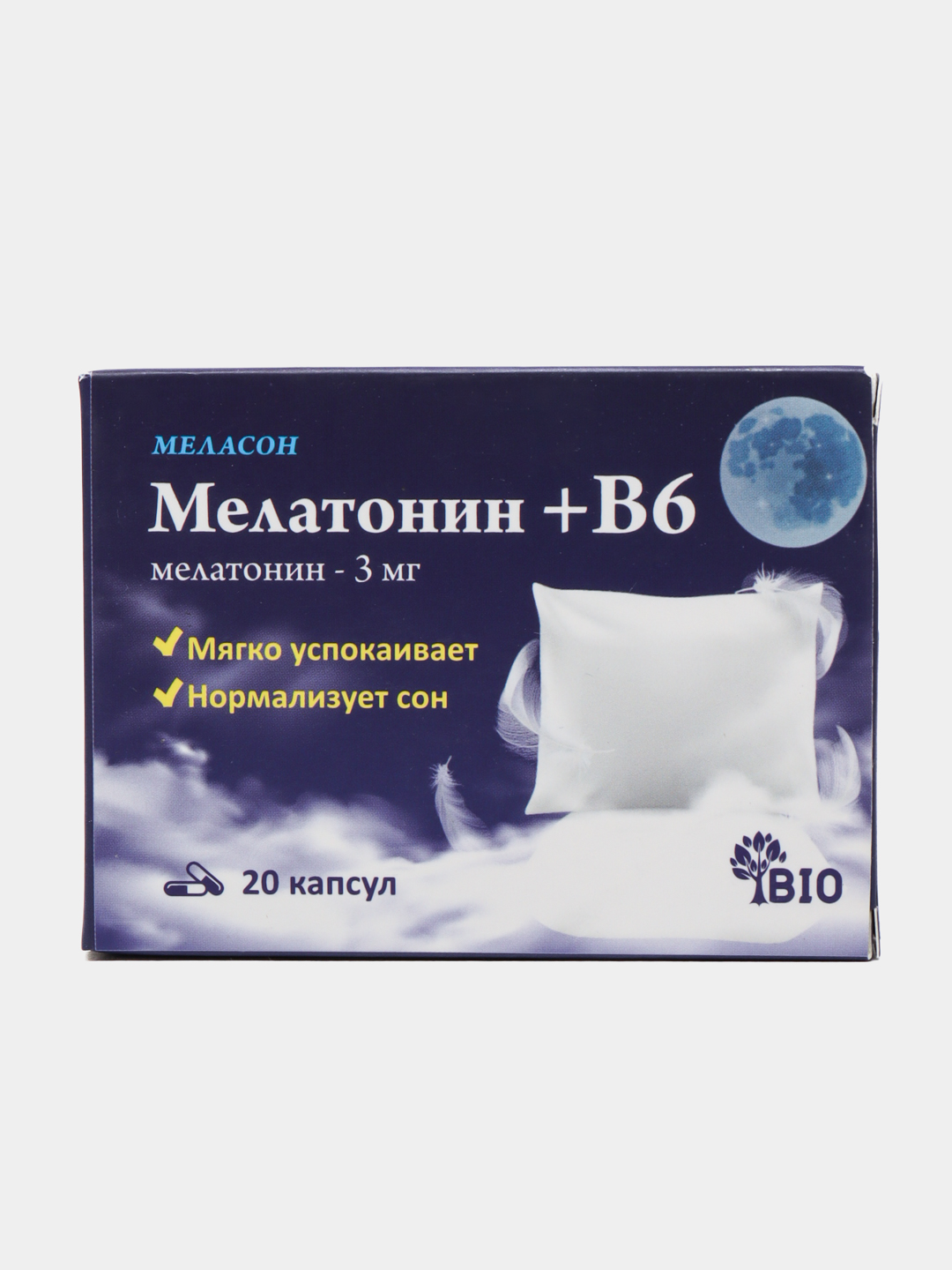 Мелатонина и витамин B6 - 
