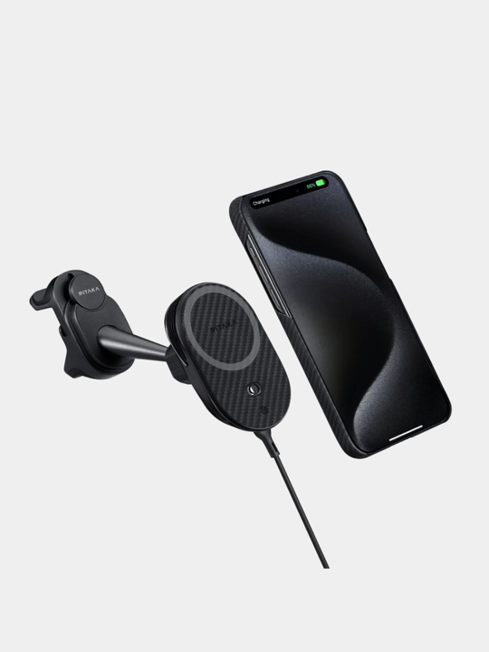 Магнитный держатель для телефона Pitaka MagEZ Car Mount Pro 2 в подарок