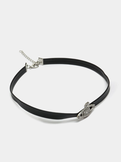 Чокер на шею Vivienne Westwood, кожаный — STYLEEE-VIVENCH
