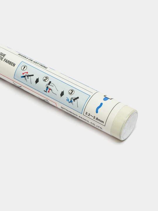 Marker UNIBALL PAINT MARKER 2.2-2.8 Marking Pen White PX-20, moviy, q0000020420