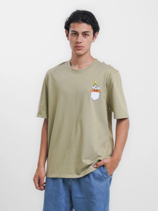 Futbolka oversize Disney qahramonlari bilan, uniseks