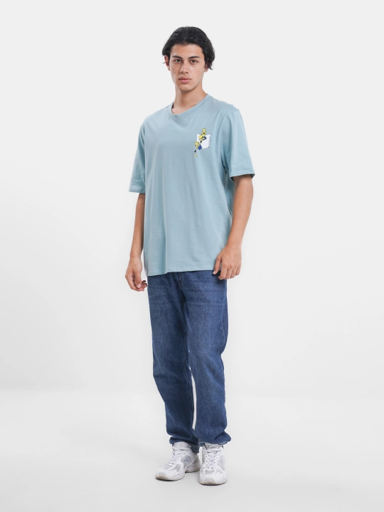 Futbolka oversize Disney qahramonlari bilan, uniseks