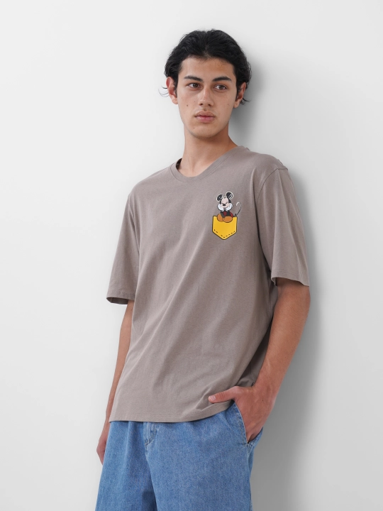 Futbolka oversize Disney qahramonlari bilan, uniseks