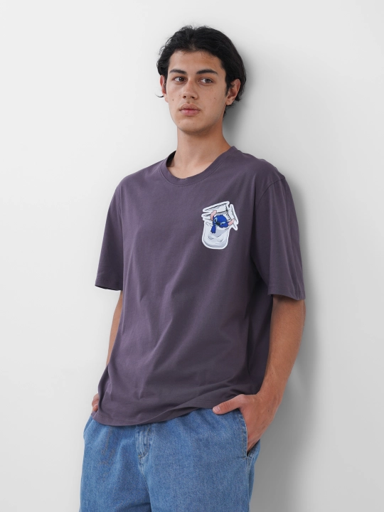 Futbolka oversize Disney qahramonlari bilan, uniseks