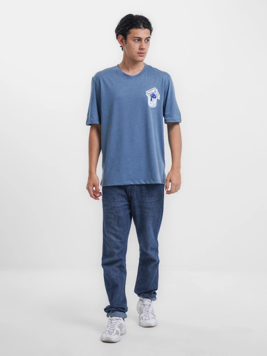 Futbolka oversize Disney qahramonlari bilan, uniseks