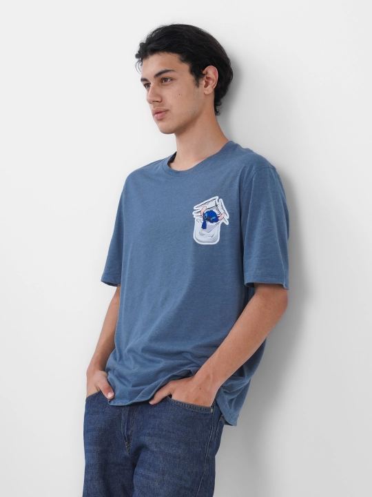Futbolka oversize Disney qahramonlari bilan, uniseks