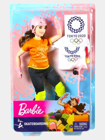 Кукла "Barbie" "Mattel", для девочек — ORIGINL-BARBIE-ОРАНЖ