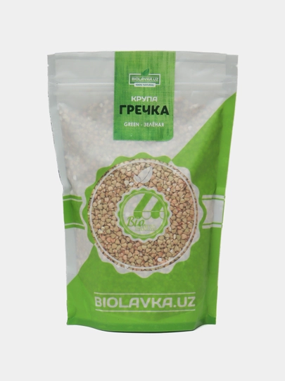 Biolavka зелёная гречка 500 гр — BIOSTOR-10120