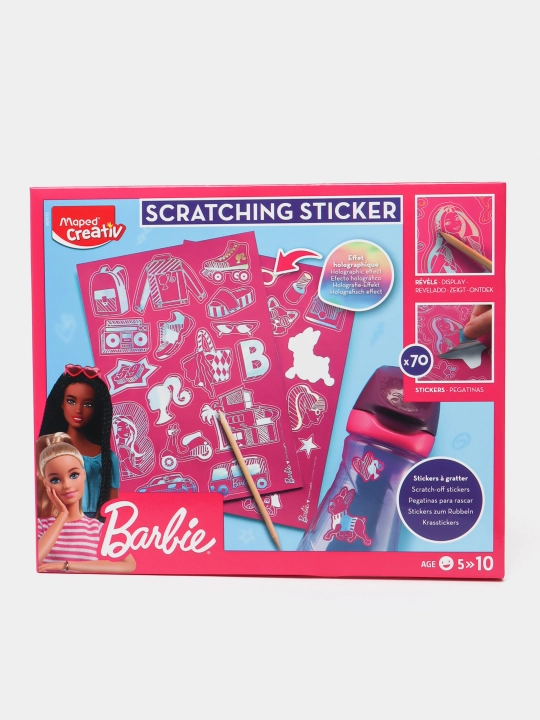 Творческий набор Scratching Sticker - Barbie Maped 907075 q0000050794 - 