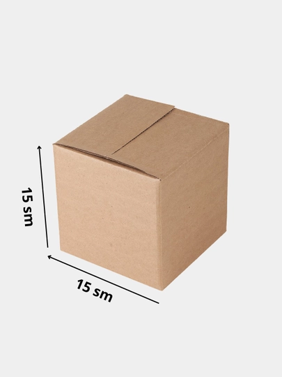 Karton qutilar kublar, qadoqlash har bir to'plamda 5 yoki 10 dona, 15 * 15 sm, 25 * 25 sm