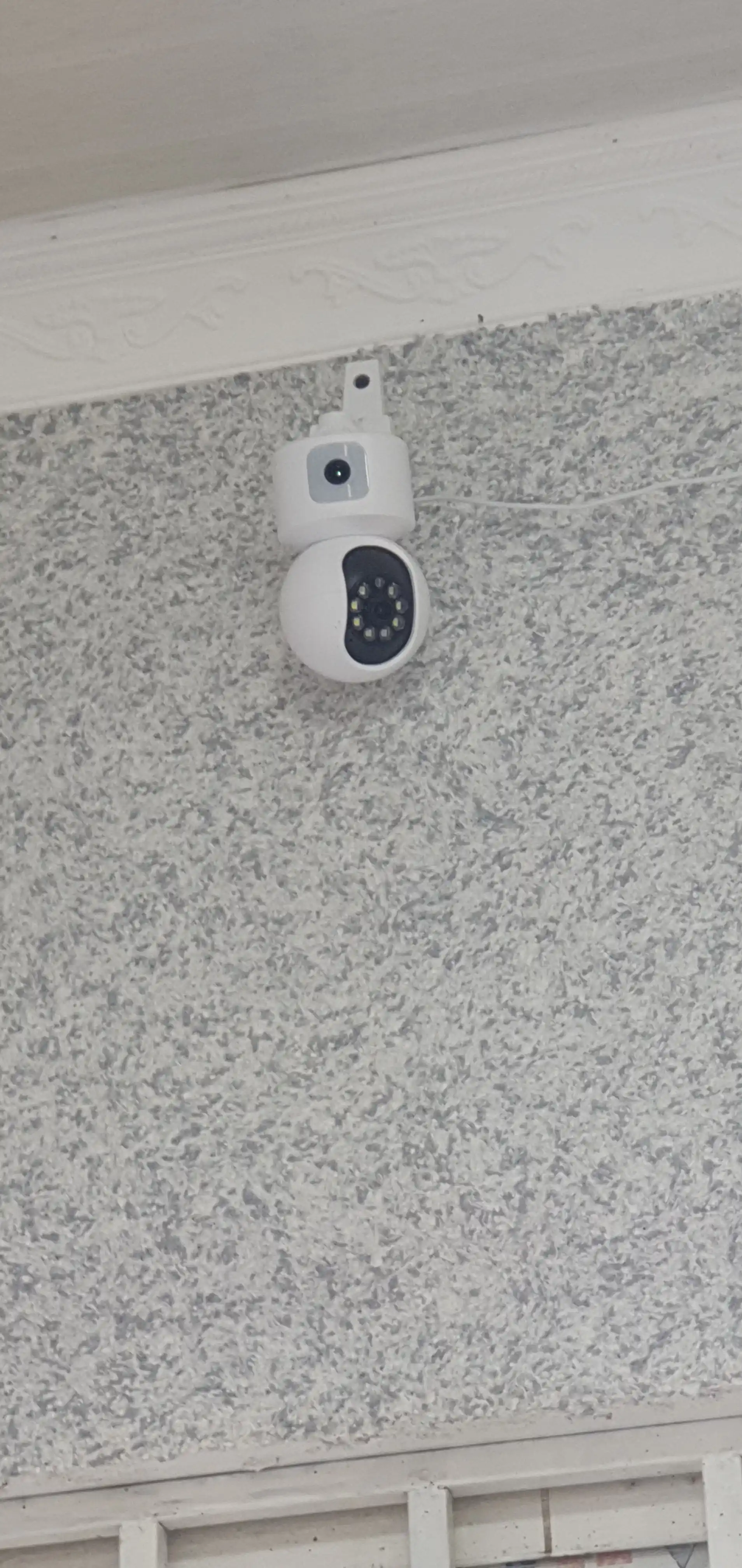Камера IP видеонаблюдения PTZ 360 WiFi, двойной объектив
