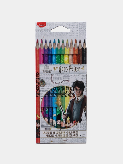 Цветные карандаши Harry Potter X12 Card Box Maped 832053 q0000050808