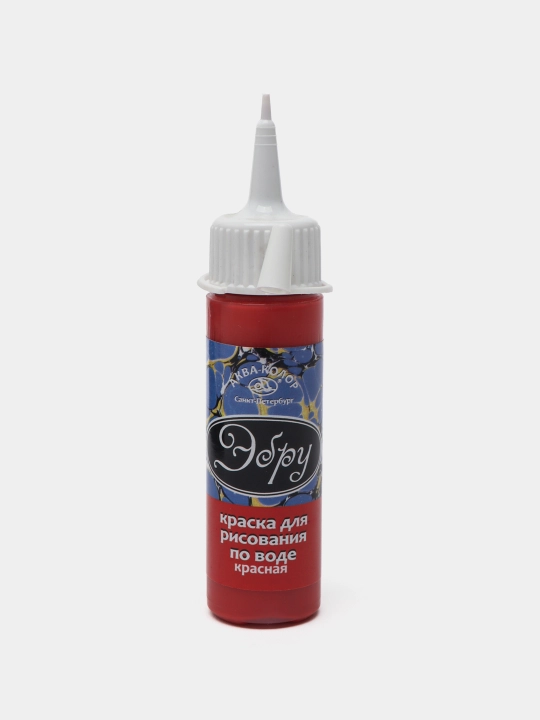 Suvda rasm chizish uchun bo'yoq Aqua-color Ebru, qizil, 18 ml, K6302 q0000039996 - 