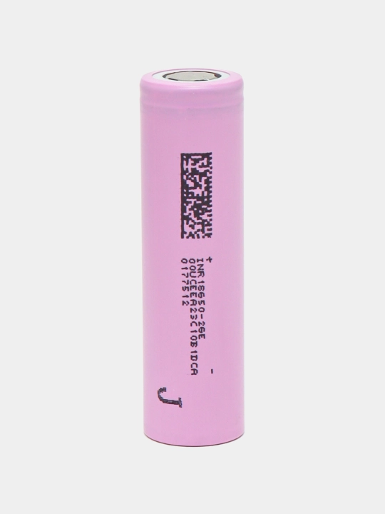 Aккумулятора Li-ion 18650, 2600 мА/ч, 5C