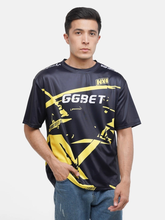 CS2 GO Natus Vincere kibersport jamoasi futbolkasi NAVI 1.6, sovg'a erkaklar uchun o'yin