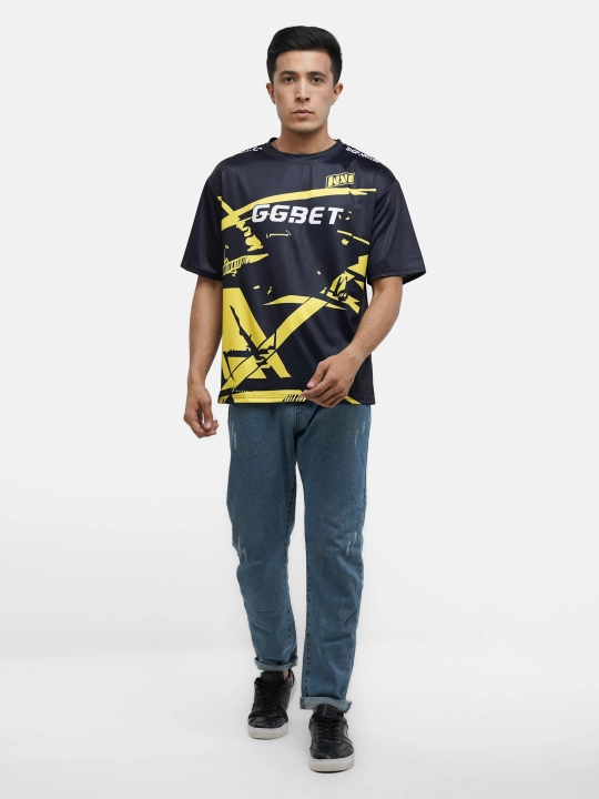 CS2 GO Natus Vincere kibersport jamoasi futbolkasi NAVI 1.6, sovg'a erkaklar uchun o'yin