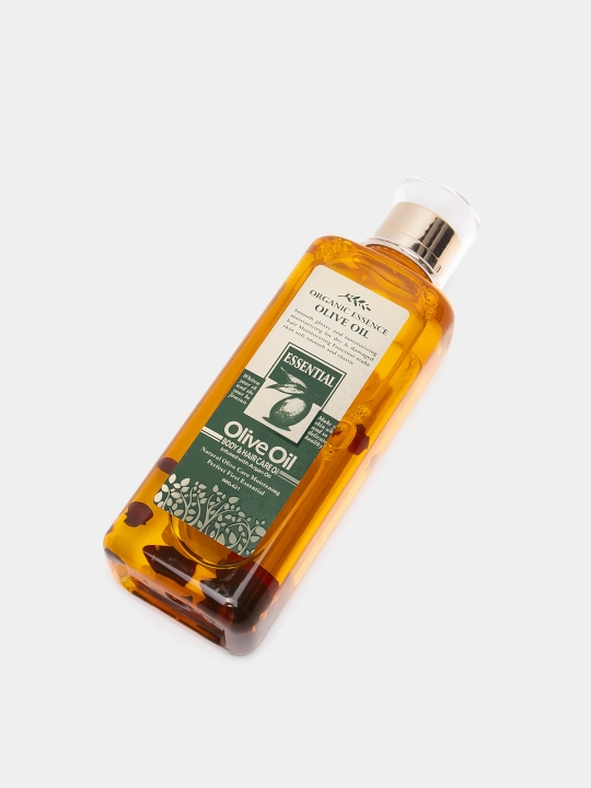 Soch va tana uchun namlantiruvchi zaytun yogi, Organic essence olive oil, 200 ml