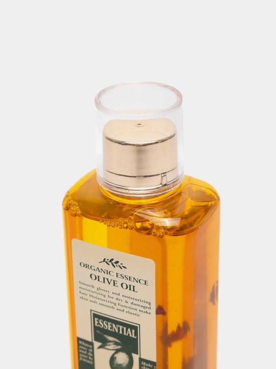 Soch va tana uchun namlantiruvchi zaytun yogi, Organic essence olive oil, 200 ml