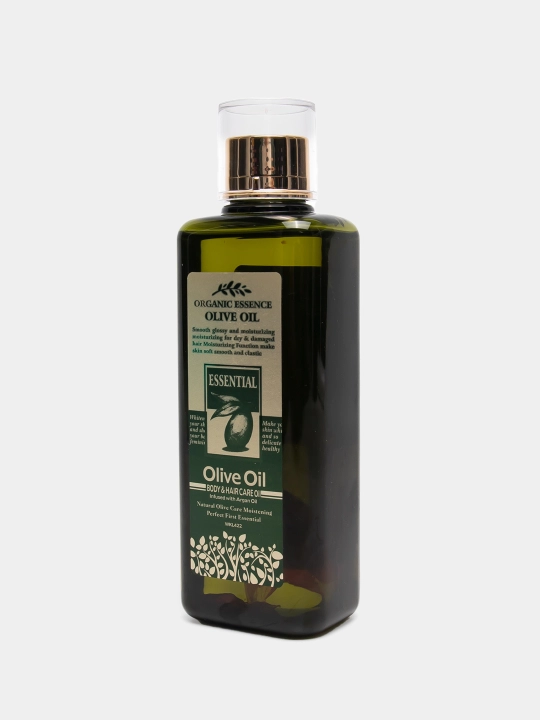 Soch va tana uchun namlantiruvchi zaytun yogi, Organic essence olive oil, 200 ml