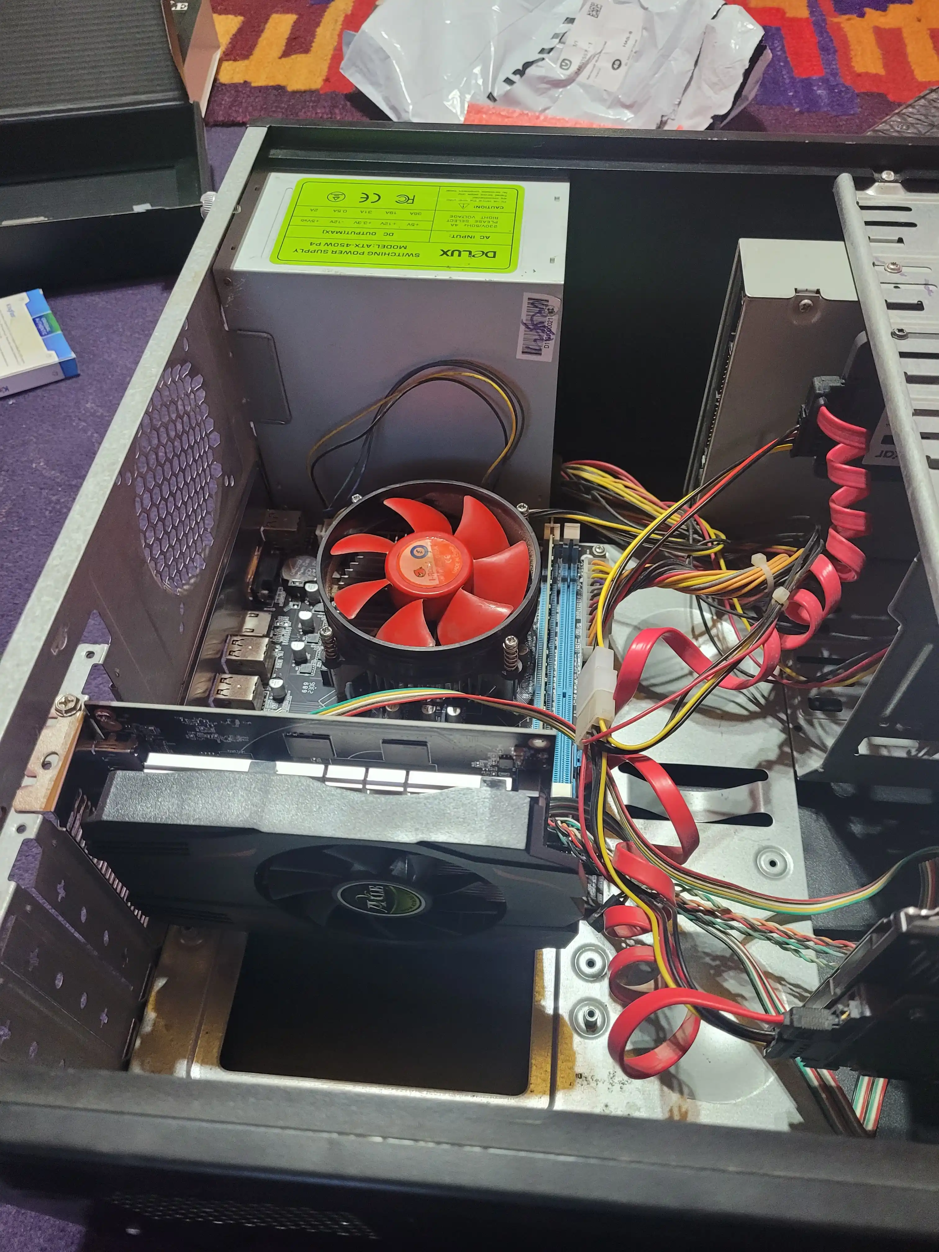 Игровая видеокарта AXLE RX 580, 8 ГБ, 2048SP, 256Bit, GDDR5, для ПК, HDMI, DP