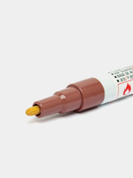 Маркеры UNIBALL PAINT MARKER 0.8-1.2 Marking Pen Brown PX-21, коричневый, q0000019637