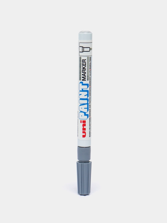 Маркер UNIBALL PAINT MARKER 0.8-1.2 Marking Pen White PX-21, серый, q0000020432 - 