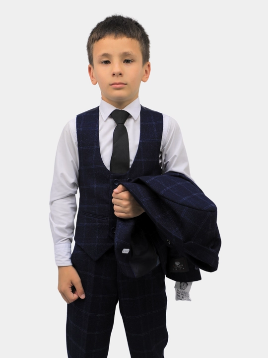 Maktab kostyumi o'g'il bolaga, klassik, bitiruv uchun, kurtka va shim