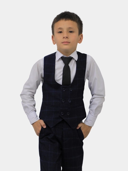 Maktab kostyumi o'g'il bolaga, klassik, bitiruv uchun, kurtka va shim
