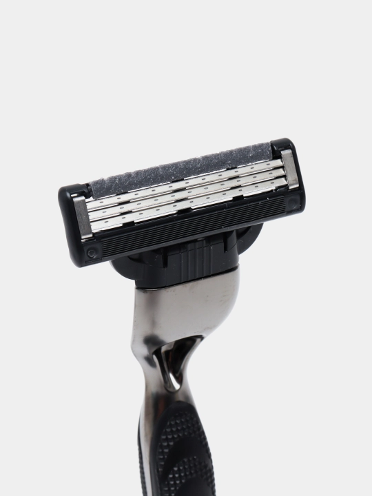 Станок для бритья Gillette Mach3 Charcoal Razor, 6 кассет